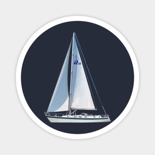 HR 46 Sailboat Magnet